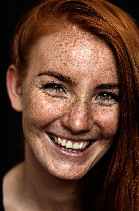 Redhead Glasses. . Freckles nude